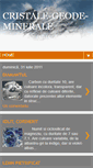 Mobile Screenshot of cristalegeodeminerale.blogspot.com
