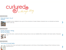 Tablet Screenshot of curlyreddesign.blogspot.com