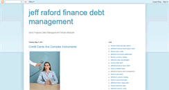 Desktop Screenshot of jeffraford-financedebtmanagement.blogspot.com