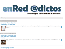 Tablet Screenshot of enredadictos.blogspot.com