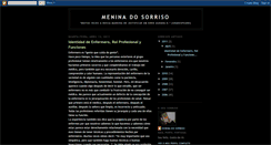 Desktop Screenshot of meninadosorriso.blogspot.com