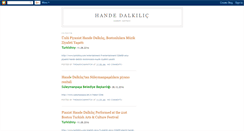 Desktop Screenshot of handedalkilic.blogspot.com