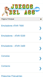 Mobile Screenshot of juegosdelass.blogspot.com