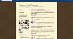 Desktop Screenshot of congresovirtualastrologia.blogspot.com