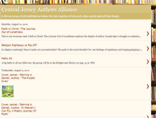 Tablet Screenshot of centraljerseyauthorsalliance.blogspot.com