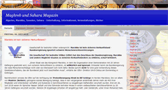 Desktop Screenshot of maghrebmagazin.blogspot.com
