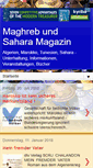 Mobile Screenshot of maghrebmagazin.blogspot.com