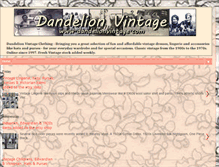 Tablet Screenshot of dandelionvintage.blogspot.com