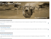 Tablet Screenshot of gamecrafter.blogspot.com