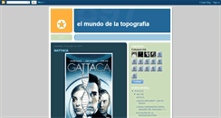 Desktop Screenshot of elmundodelatopografia.blogspot.com
