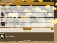 Tablet Screenshot of modtoggery.blogspot.com