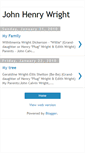 Mobile Screenshot of johnhenrywright.blogspot.com