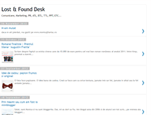 Tablet Screenshot of lostandfounddesk.blogspot.com