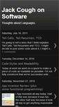 Mobile Screenshot of jackcoughonsoftware.blogspot.com