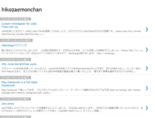 Tablet Screenshot of hikozaemonchan.blogspot.com