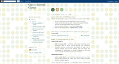 Desktop Screenshot of cluster2008.blogspot.com