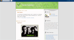 Desktop Screenshot of karate-explosion.blogspot.com