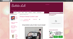 Desktop Screenshot of blog-battitodali.blogspot.com