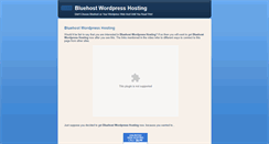Desktop Screenshot of bluehostwordpresshosting.blogspot.com