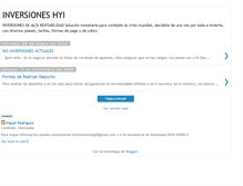 Tablet Screenshot of masterinversiones.blogspot.com