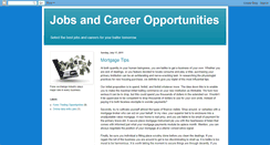 Desktop Screenshot of jobs4tomorrow.blogspot.com