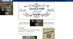 Desktop Screenshot of nicolepagedesigns.blogspot.com