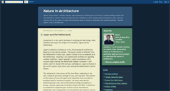 Desktop Screenshot of nature-in-architecture.blogspot.com