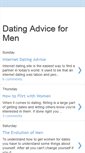 Mobile Screenshot of datingadvicemen.blogspot.com