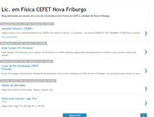 Tablet Screenshot of cefetfisica.blogspot.com