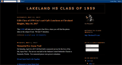 Desktop Screenshot of lakelandhsclassof59.blogspot.com