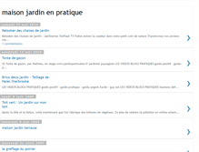 Tablet Screenshot of maison-jardin-pratique.blogspot.com
