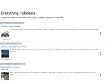 Tablet Screenshot of everythingindonesia.blogspot.com