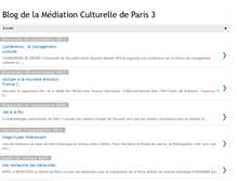 Tablet Screenshot of mediationculturellep3.blogspot.com