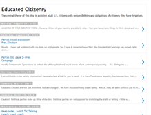 Tablet Screenshot of educatedcitizenry.blogspot.com