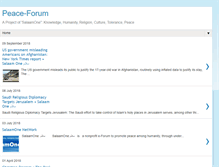 Tablet Screenshot of peace-forum.blogspot.com