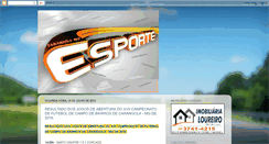 Desktop Screenshot of esportecarangola.blogspot.com