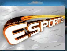 Tablet Screenshot of esportecarangola.blogspot.com