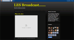 Desktop Screenshot of lesbroadcast.blogspot.com