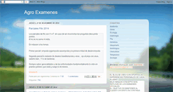 Desktop Screenshot of agroexamenes.blogspot.com