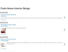 Tablet Screenshot of fresh-home-indesign.blogspot.com