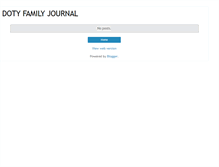 Tablet Screenshot of dotyfamilyjournal.blogspot.com