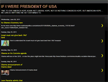 Tablet Screenshot of ifiwerepresidentofusa.blogspot.com