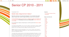 Desktop Screenshot of gallagherseniorcp.blogspot.com