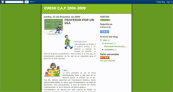 Desktop Screenshot of cursocap2008-2009.blogspot.com