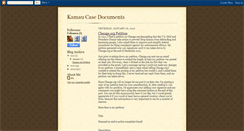 Desktop Screenshot of kamaudocs.blogspot.com