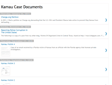 Tablet Screenshot of kamaudocs.blogspot.com