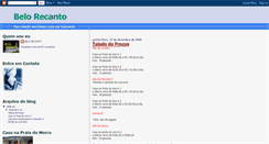 Desktop Screenshot of belorecantoguarapari.blogspot.com