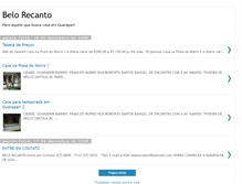Tablet Screenshot of belorecantoguarapari.blogspot.com