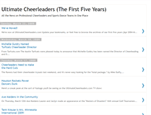 Tablet Screenshot of nflcheerleader.blogspot.com