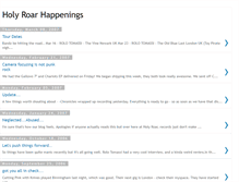 Tablet Screenshot of holyroar.blogspot.com
